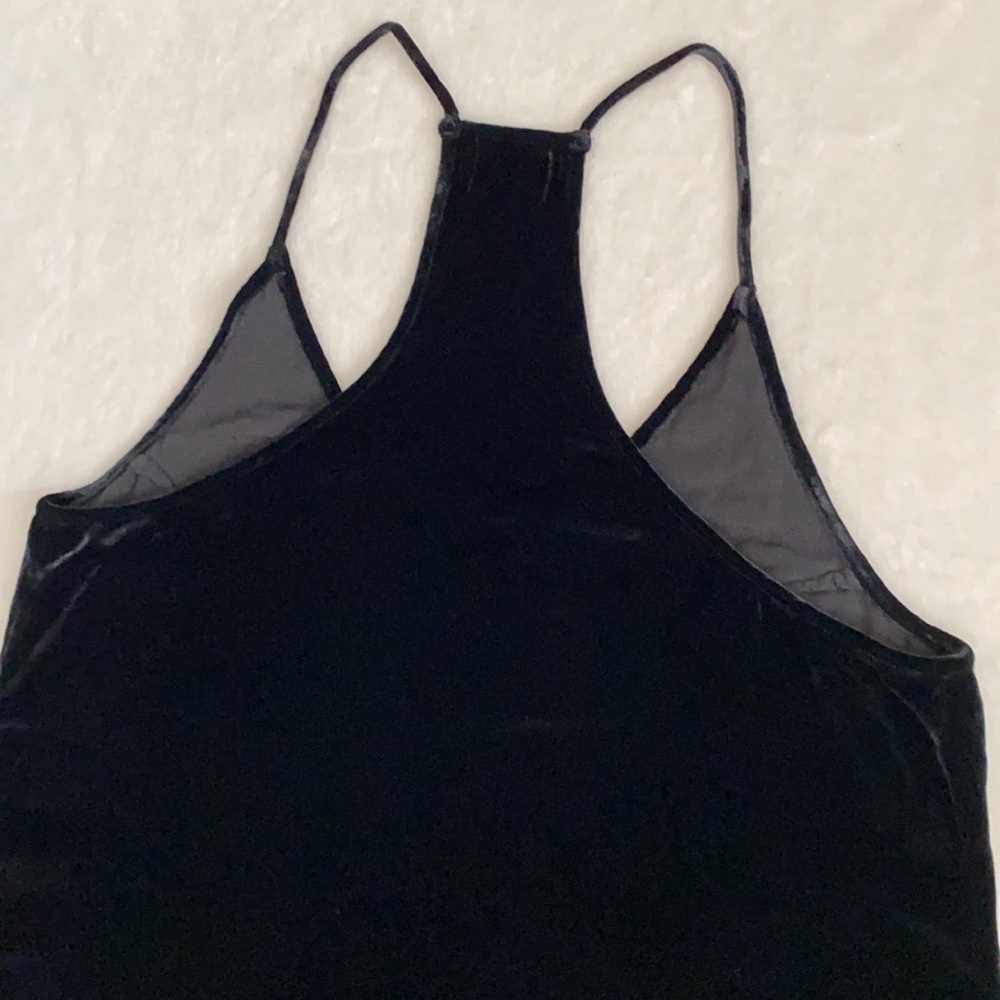 Cami NYC Black Velvet V-Neck Racerback Cami - Picture 11 of 14